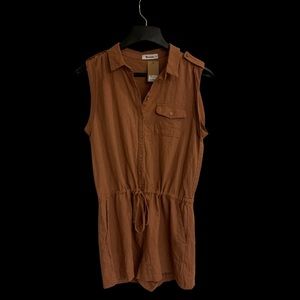 NWT *Vernacular* Crystal Romper with Drawstring